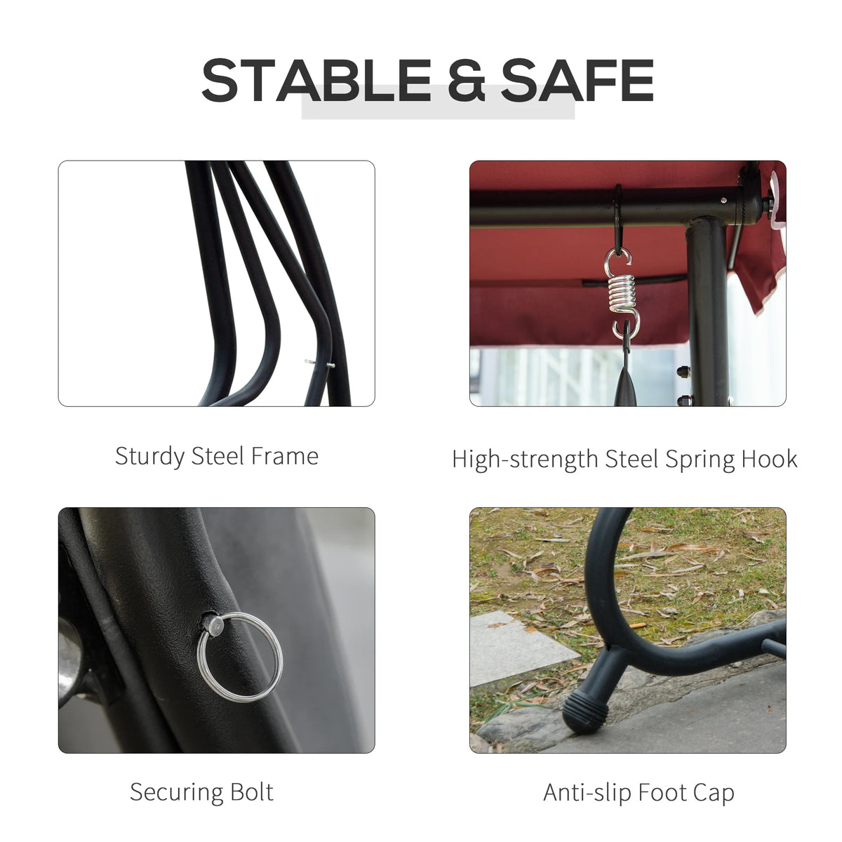 Durnley Convertible Canopy Swing