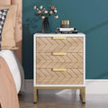 Clyde Chevron Nightstand