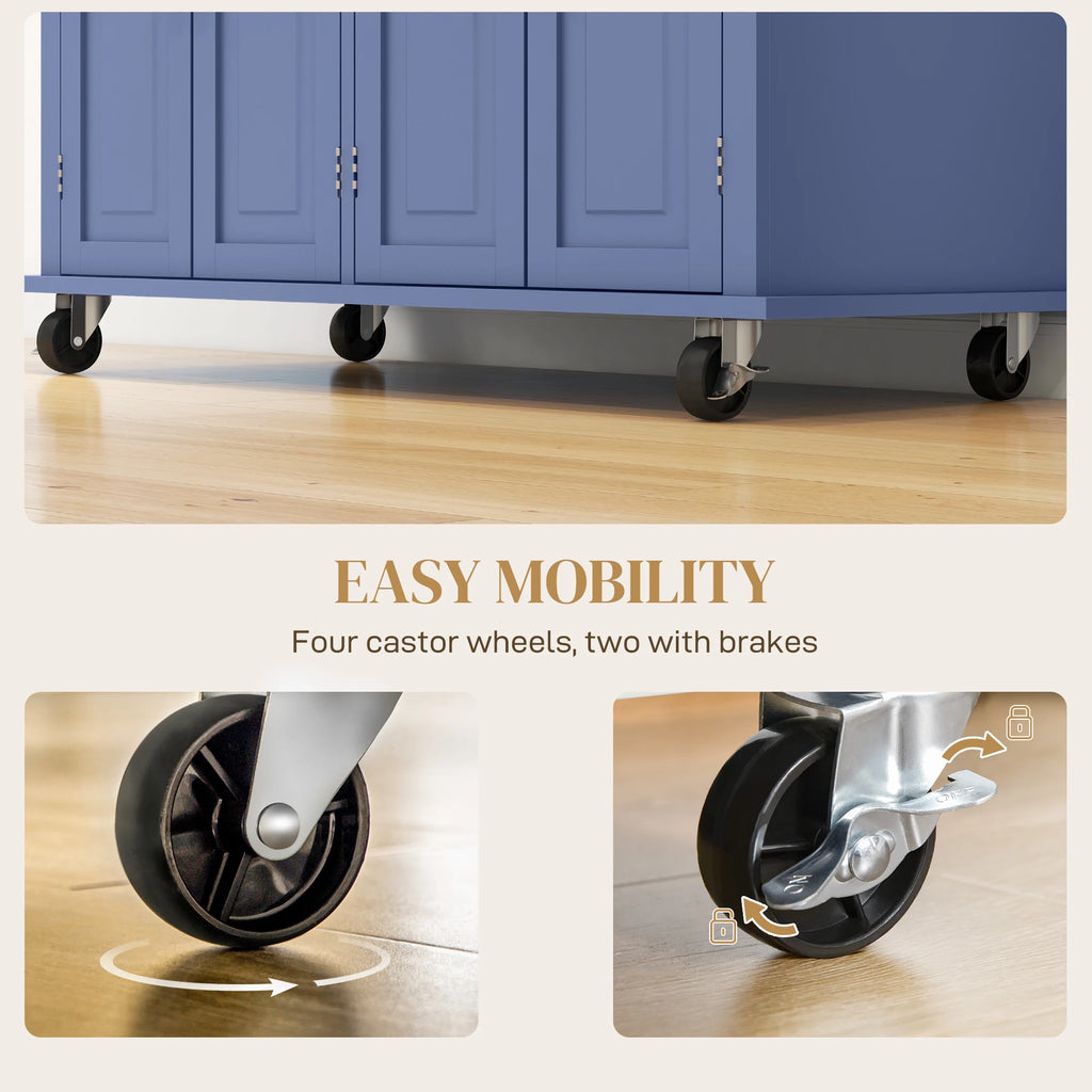 Bluehaven Mobile Kitchen Island