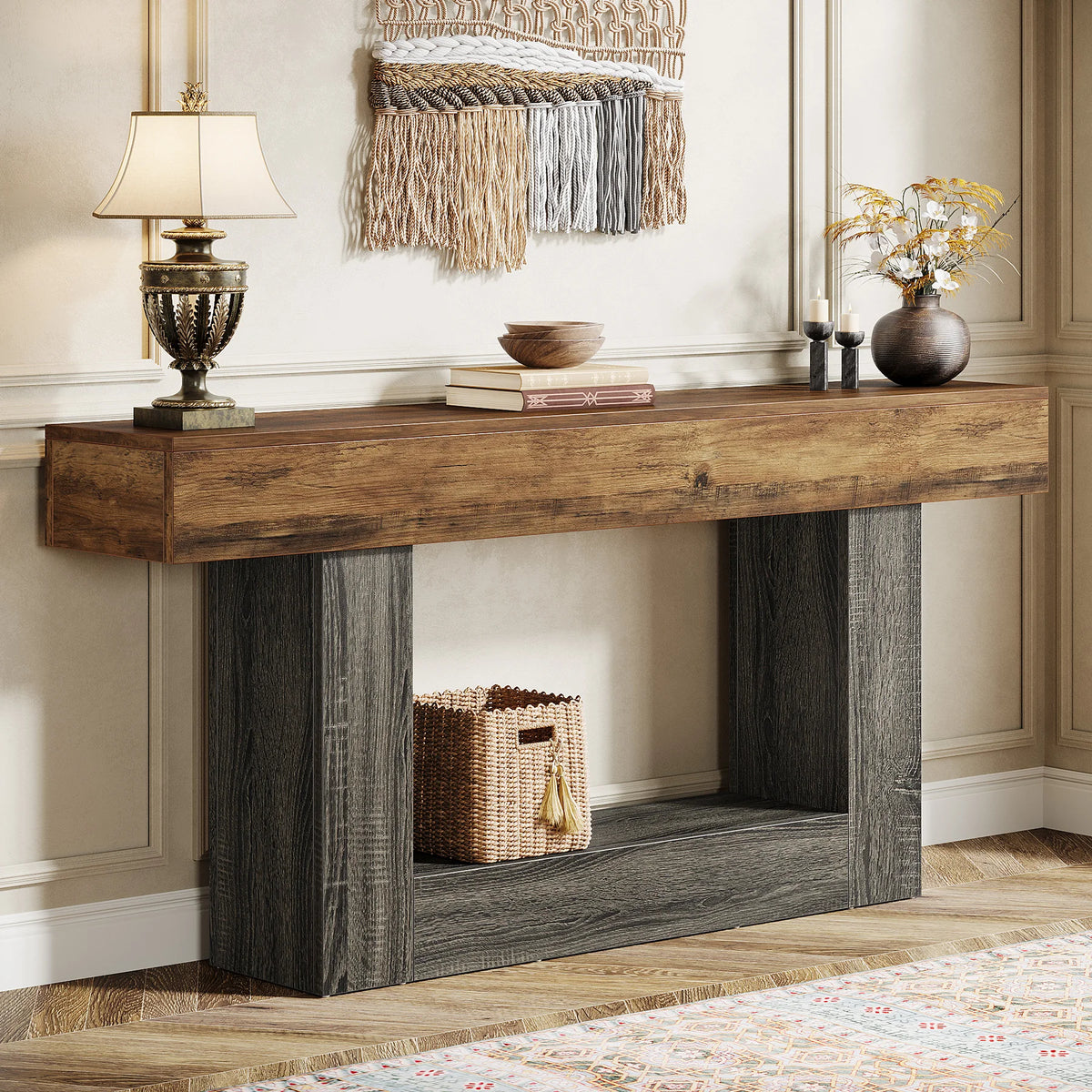 Osei U-Frame Console Table