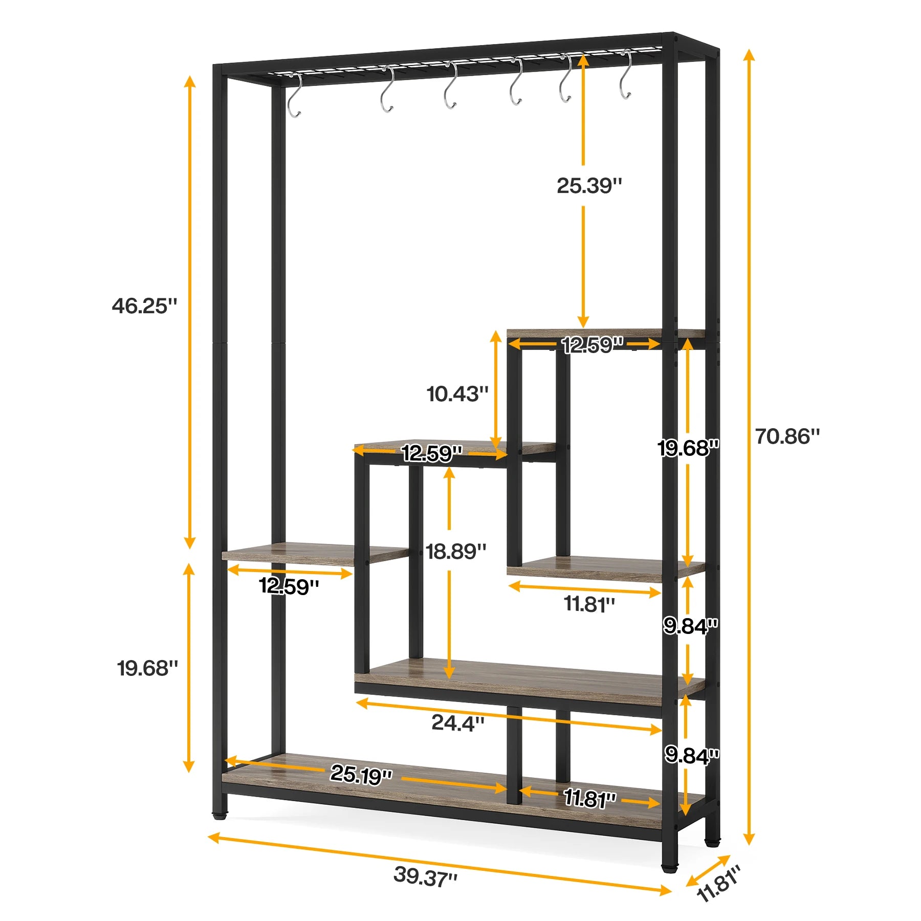 Lumira 7-Shelf Plant Stand