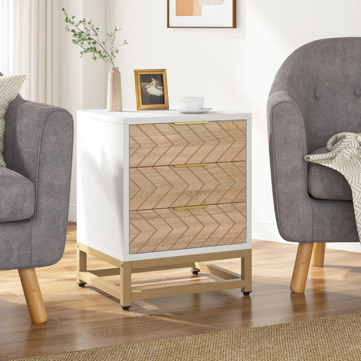 Aglowbloom Nightstand Set of 2