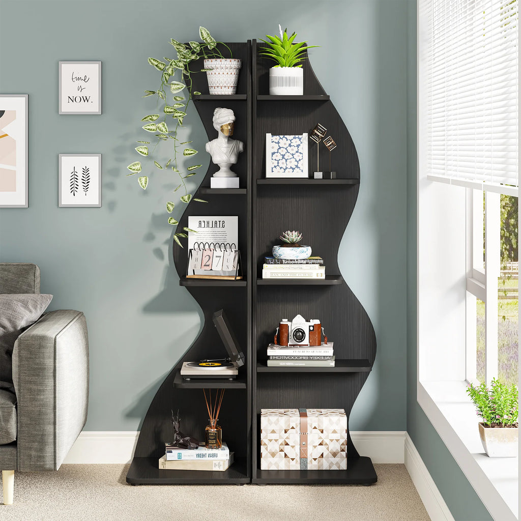 Sorella Sculptural Corner Shelf
