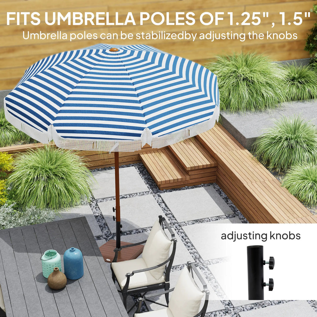 Cafebase Acacia Umbrella Stand – Coffee