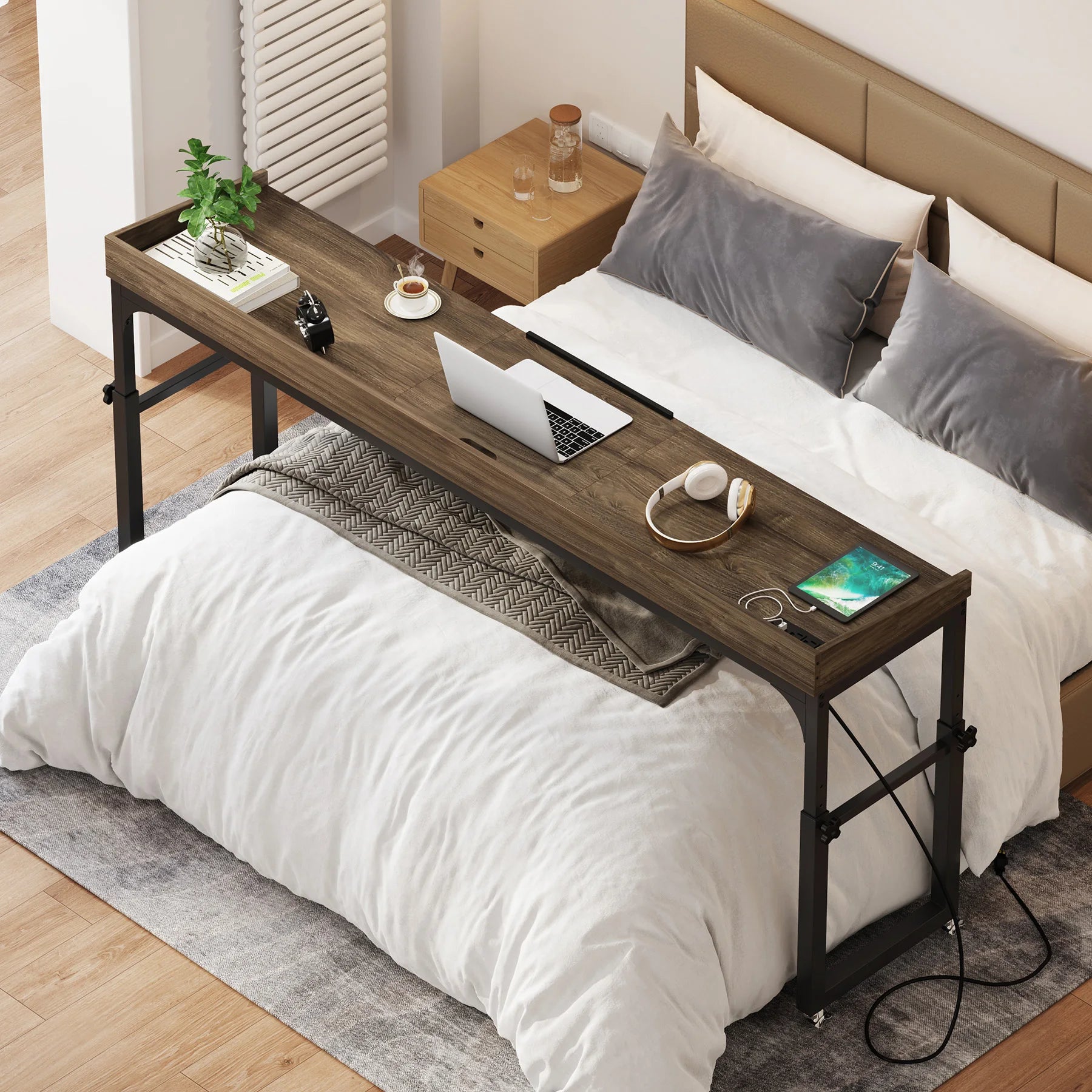 Mahlia Adjustable Overbed Desk