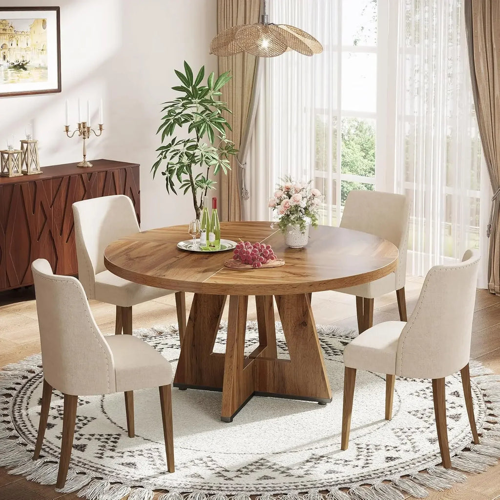 Betty Dining Table with Pedestal Base