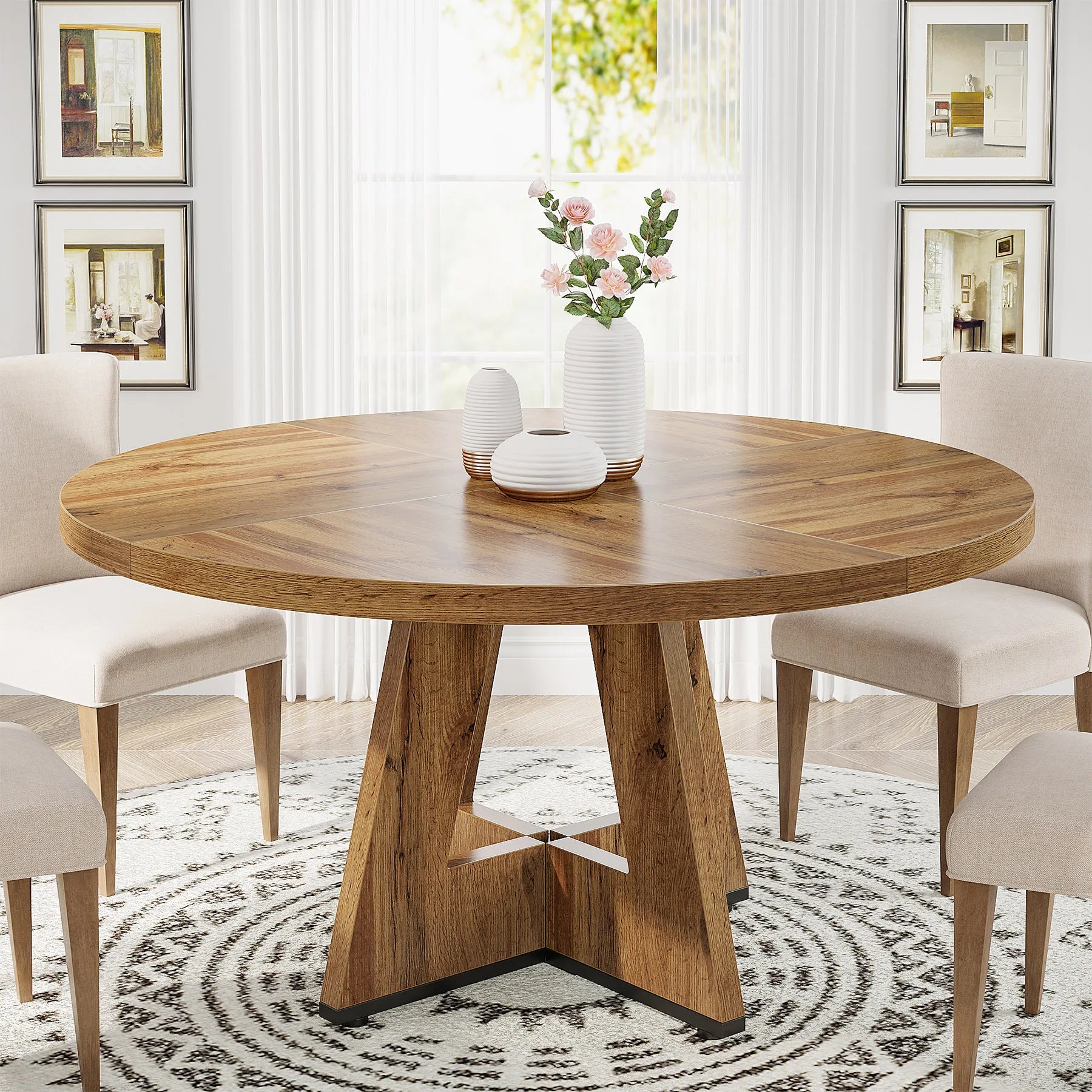 Azizi Round Dining Table