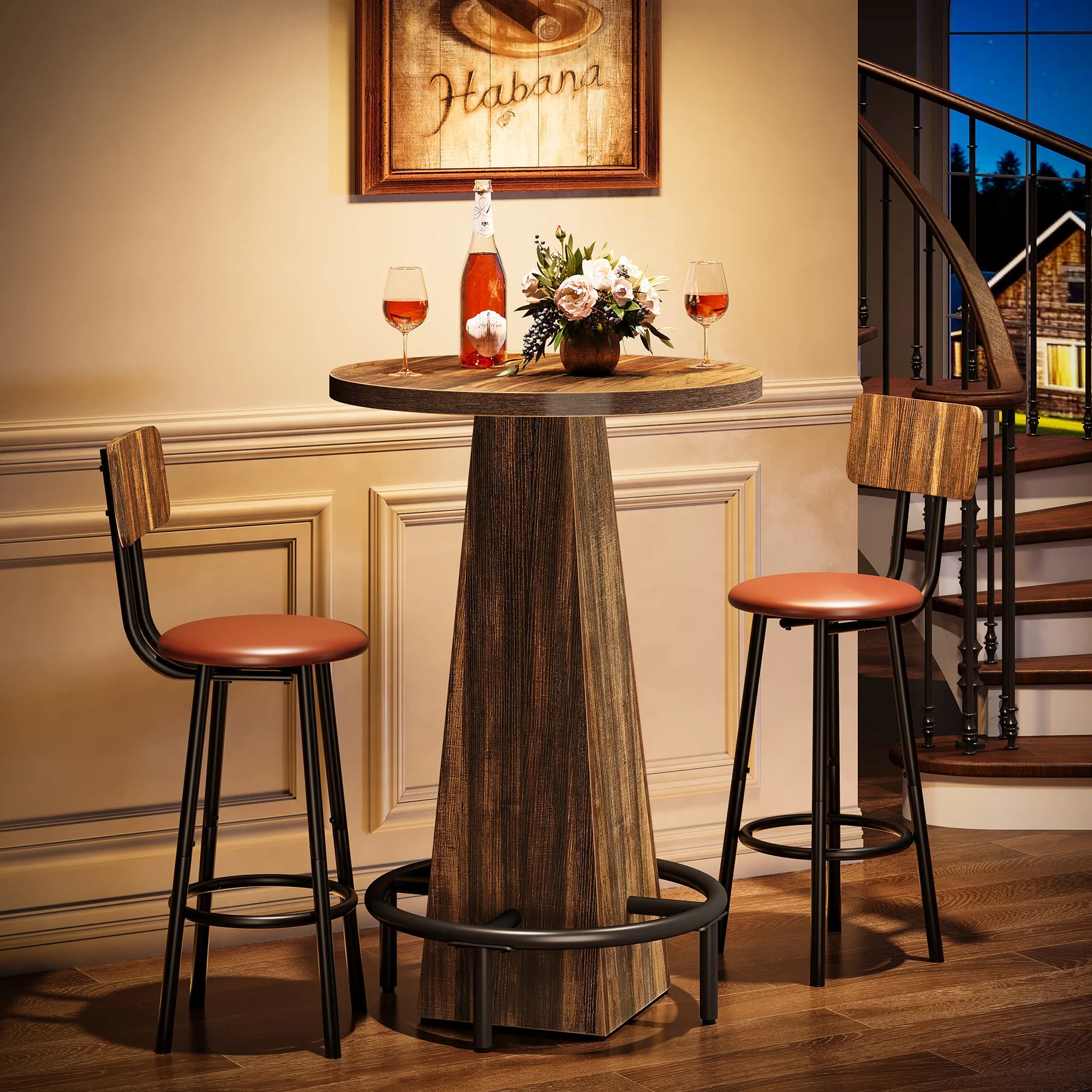 Kazi Pyramid Bar Table