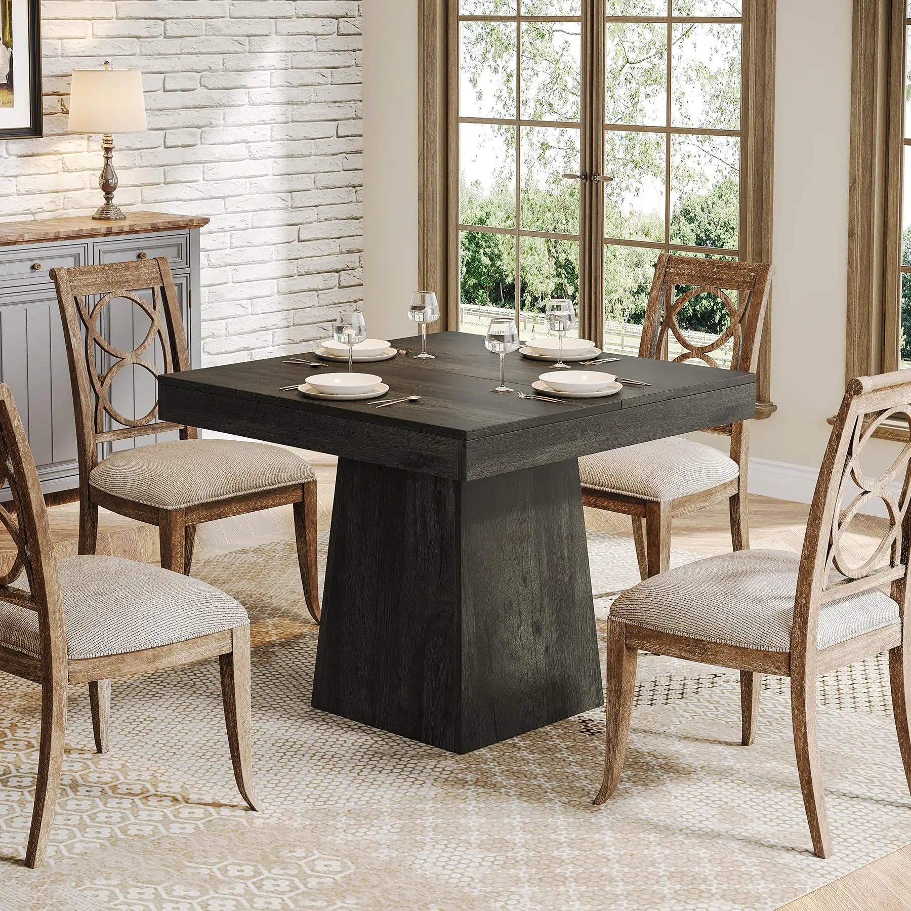 Tavira Square Pedestal Dining Table