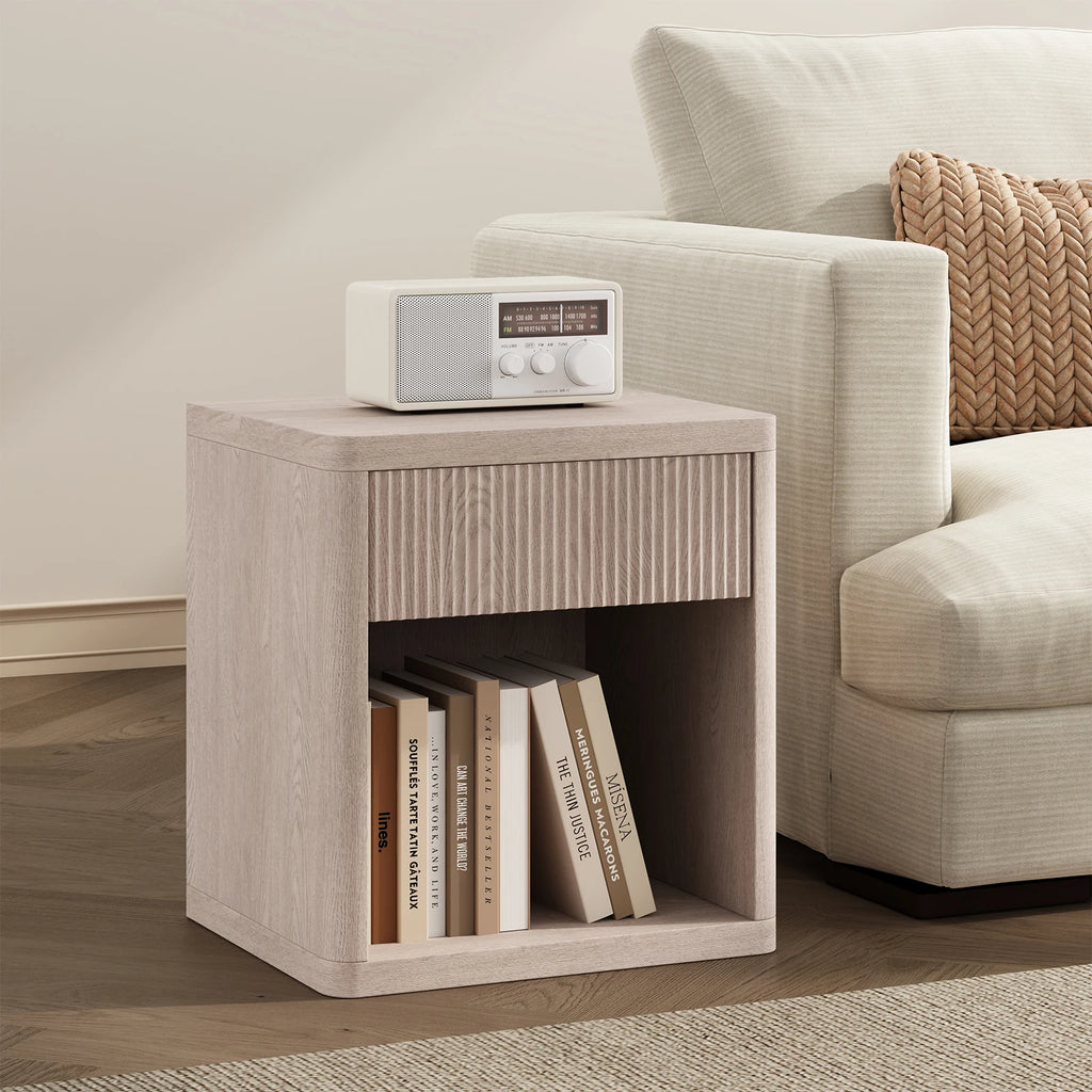 Corin Fluted Nightstand