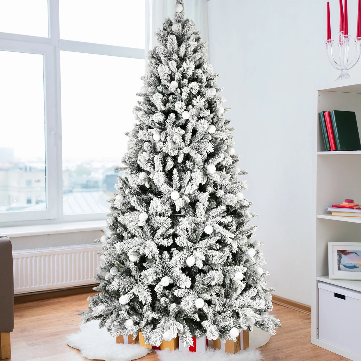 Wintersley Flocked LED Christmas Tree