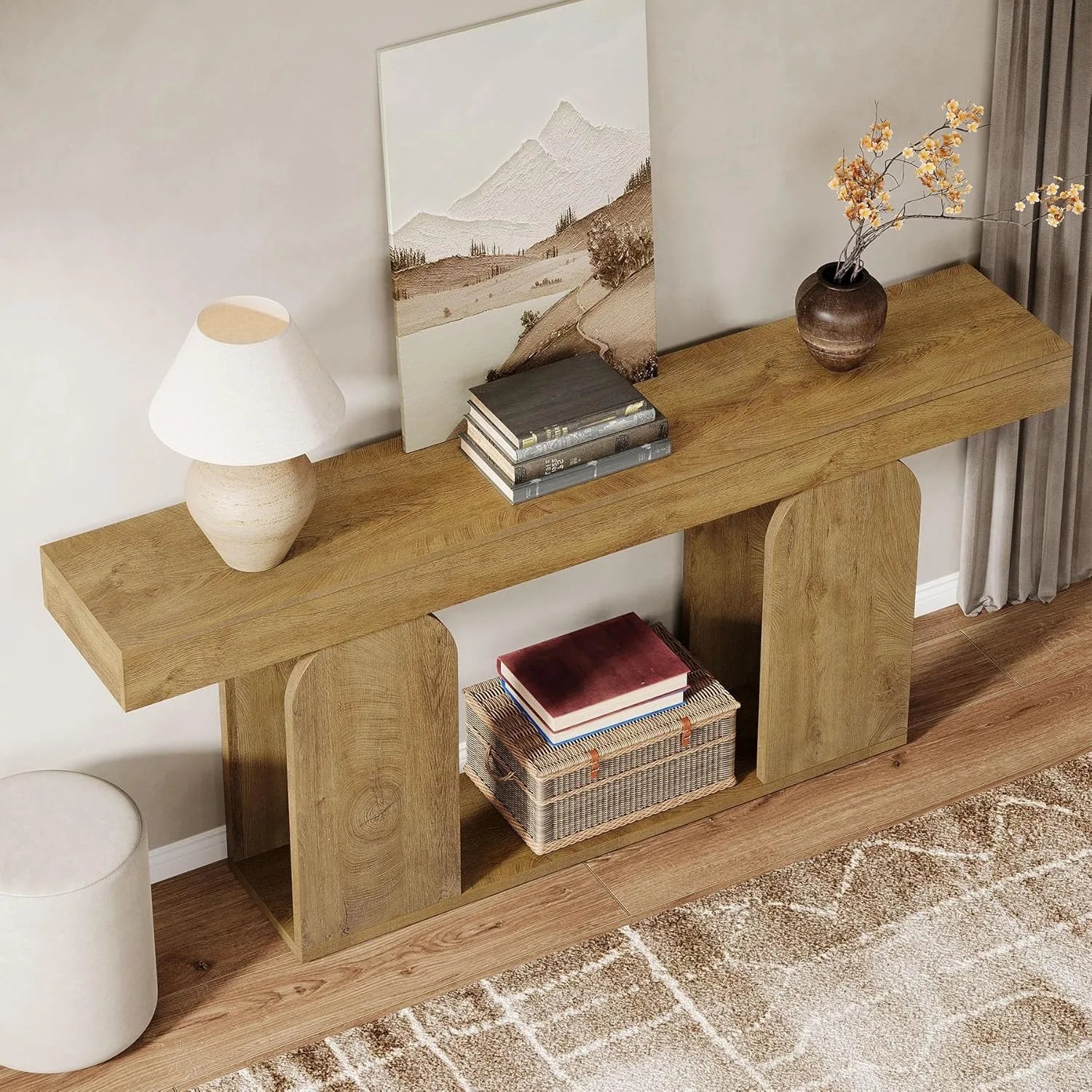 Zuberi Arch Console Table