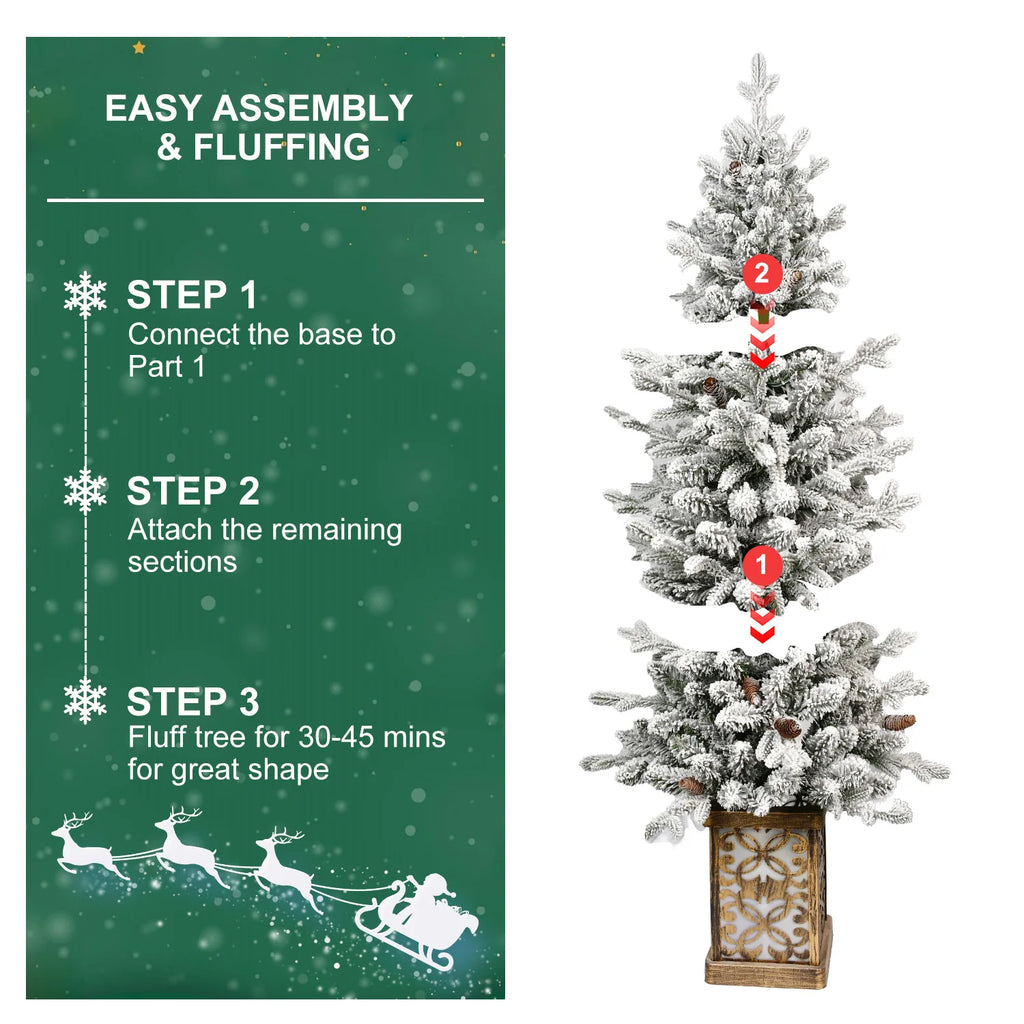 Snowglade 4-Foot LED Christmas Tree
