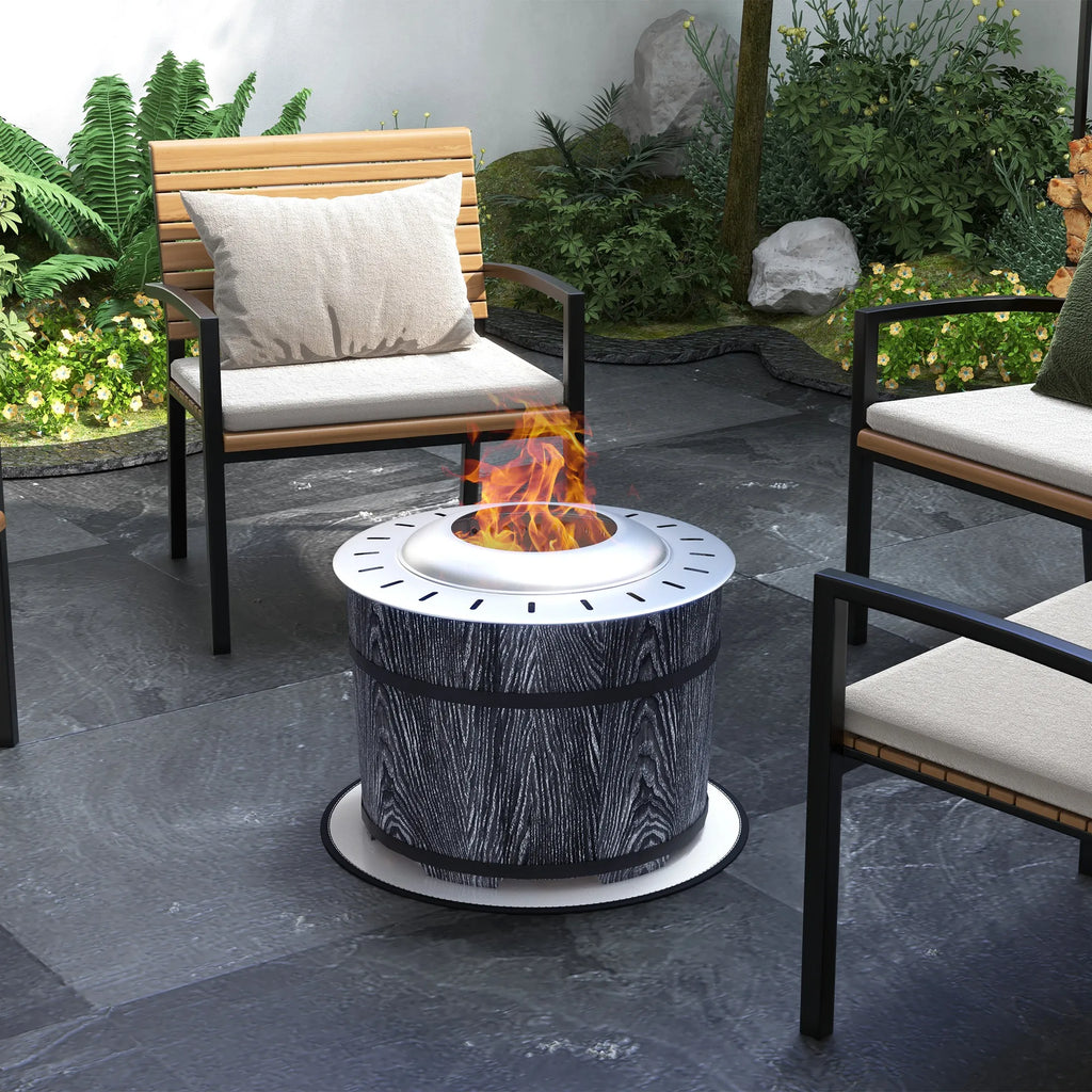 Rhapsodynote Smokeless Fire Pit – Black