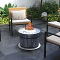 Rhapsodynote Smokeless Fire Pit – Black