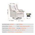 Off White option diagram showing the chair on a circular base, 29.1-inch width, 37.4-inch depth and 38.6-inch overall height.