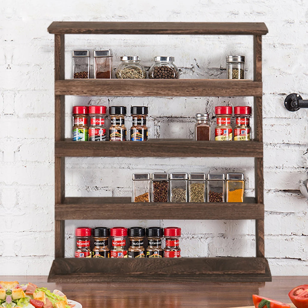 Winsford 4-Tier Wood Spice Rack