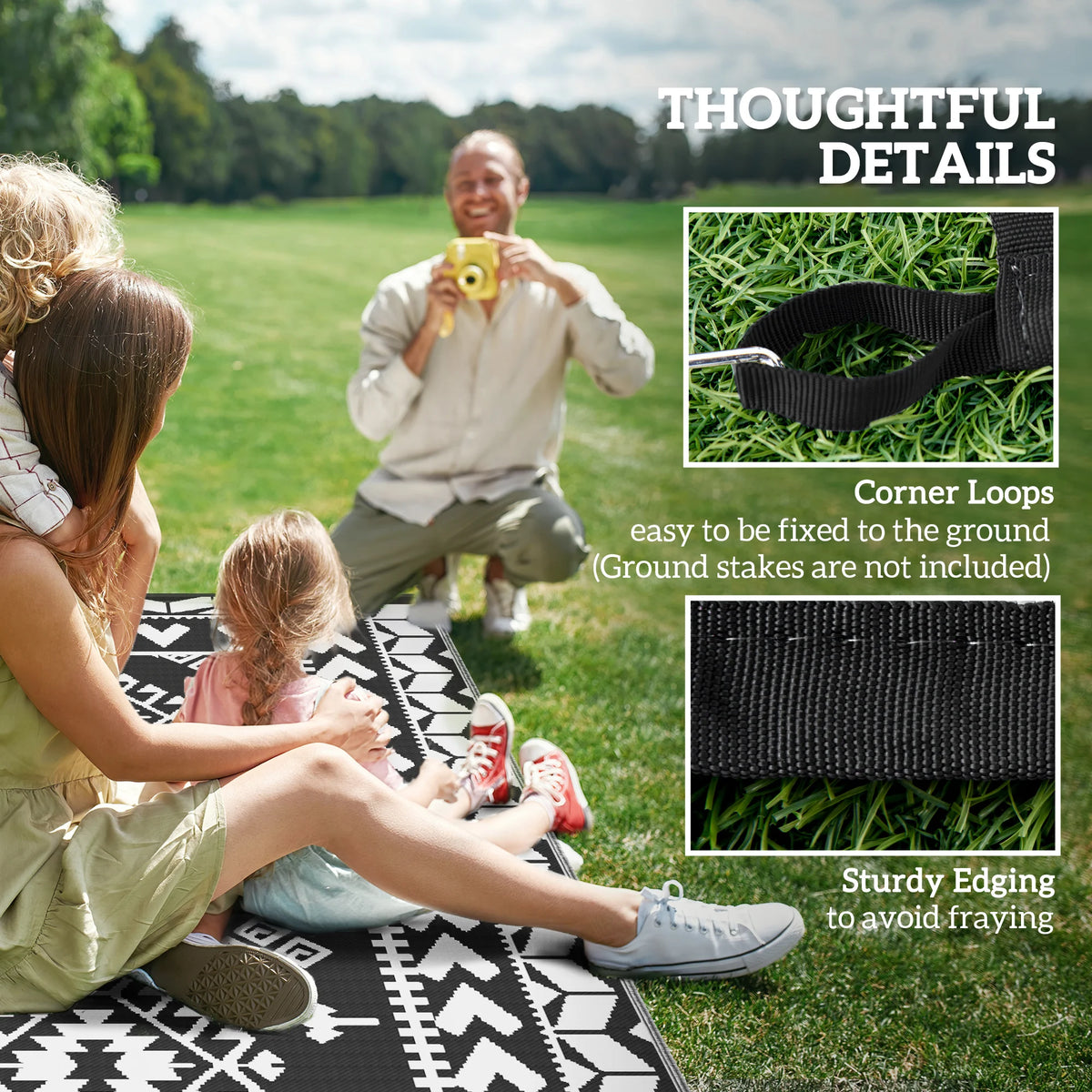 Ridgeweave Reversible Outdoor Rug