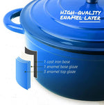 Load image into Gallery viewer, Overmont Dutch Oven in 5 Colors
