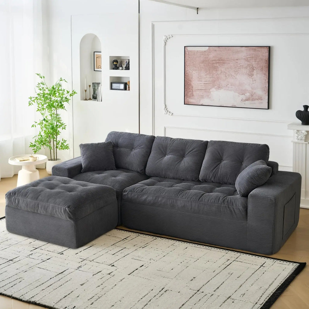 Rathmore Modular Corduroy Sectional*