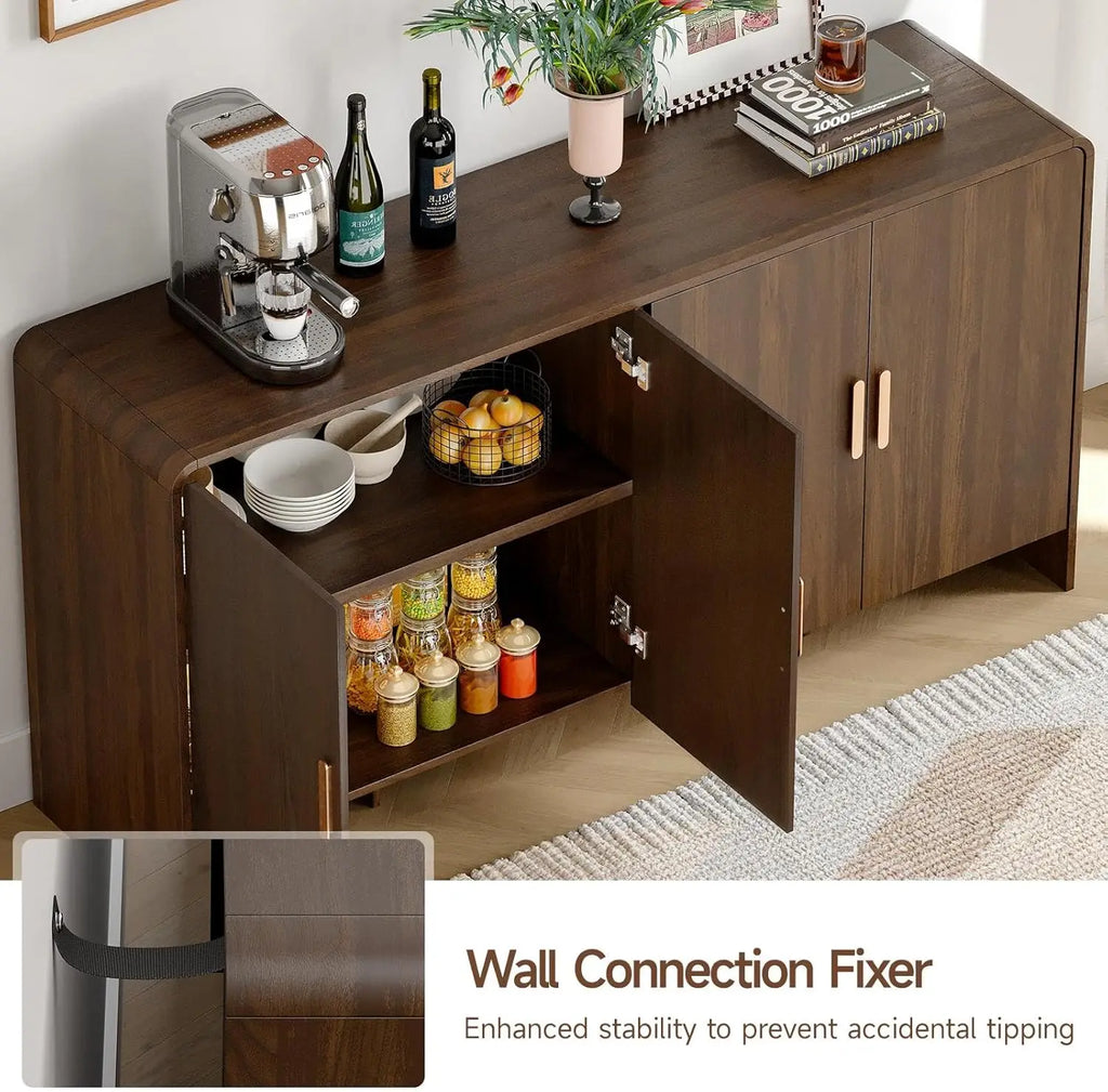 Fawnecho sideboard in a room setting with household accessories