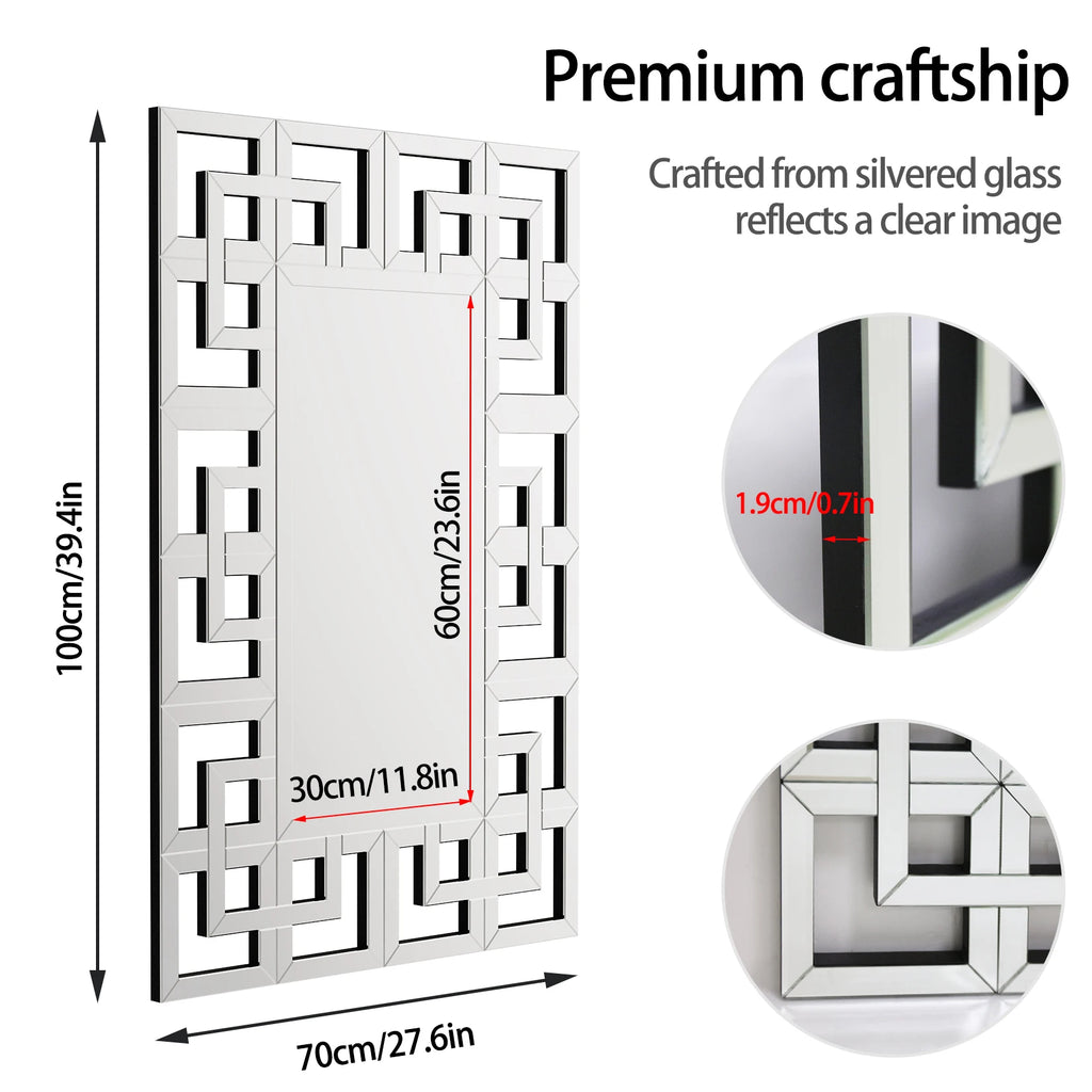 Grecian Venetian Decorative Wall Mirror