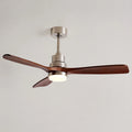 Mereford 52-Inch Ceiling Fan, Nickel