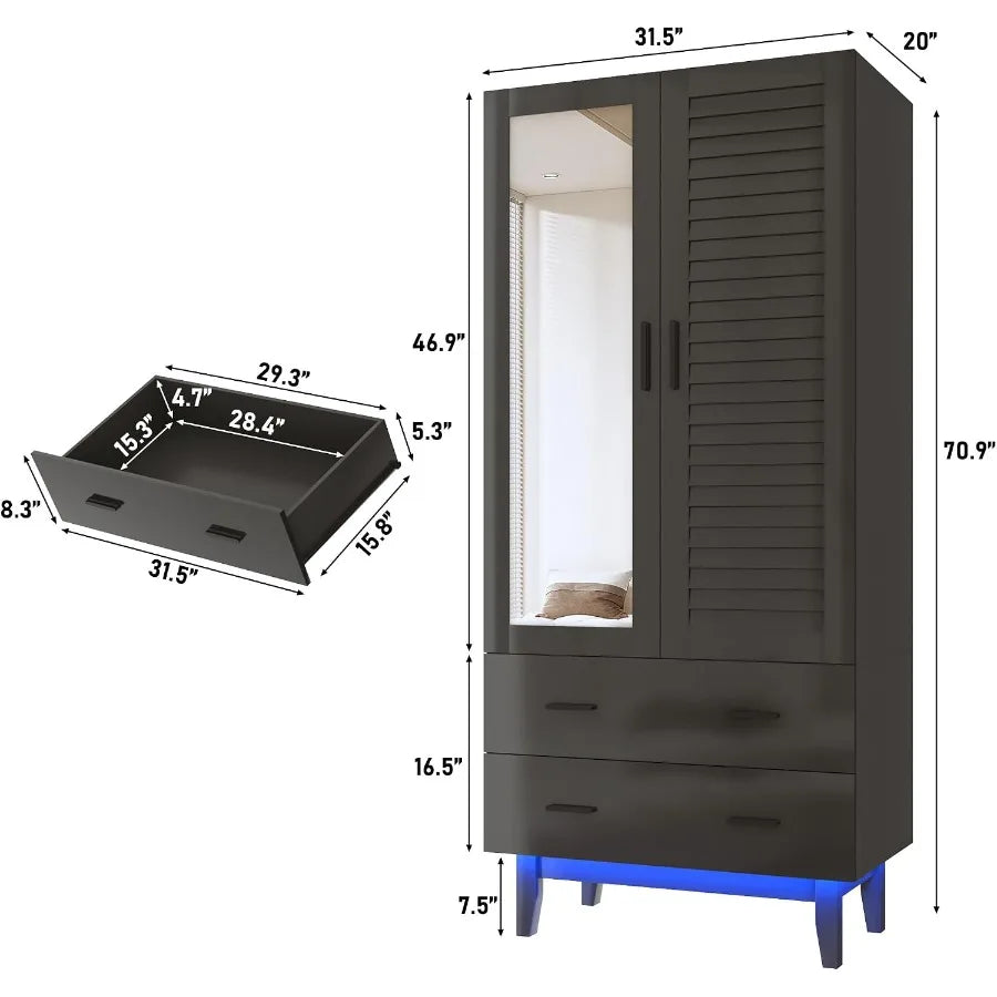 Cabinet and drawer size graphic, including a drawer interior labeled 28.4 inches wide and 15.3 inches deep.