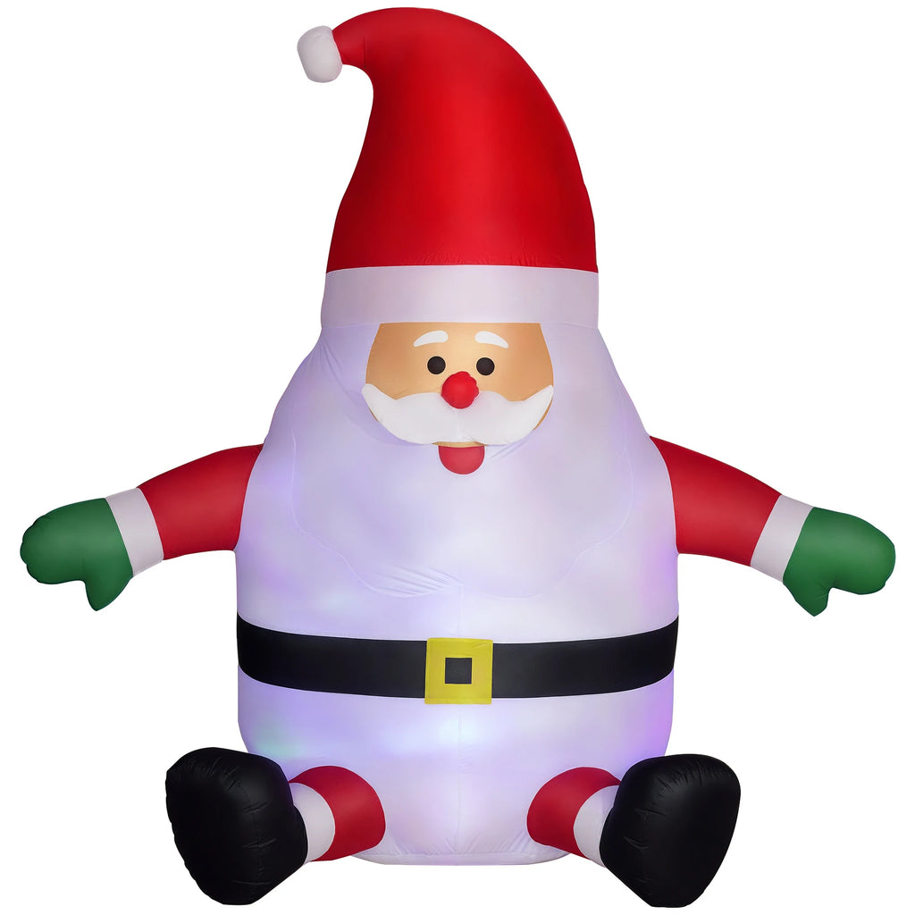 Northglow Inflatable Santa – Six Foot