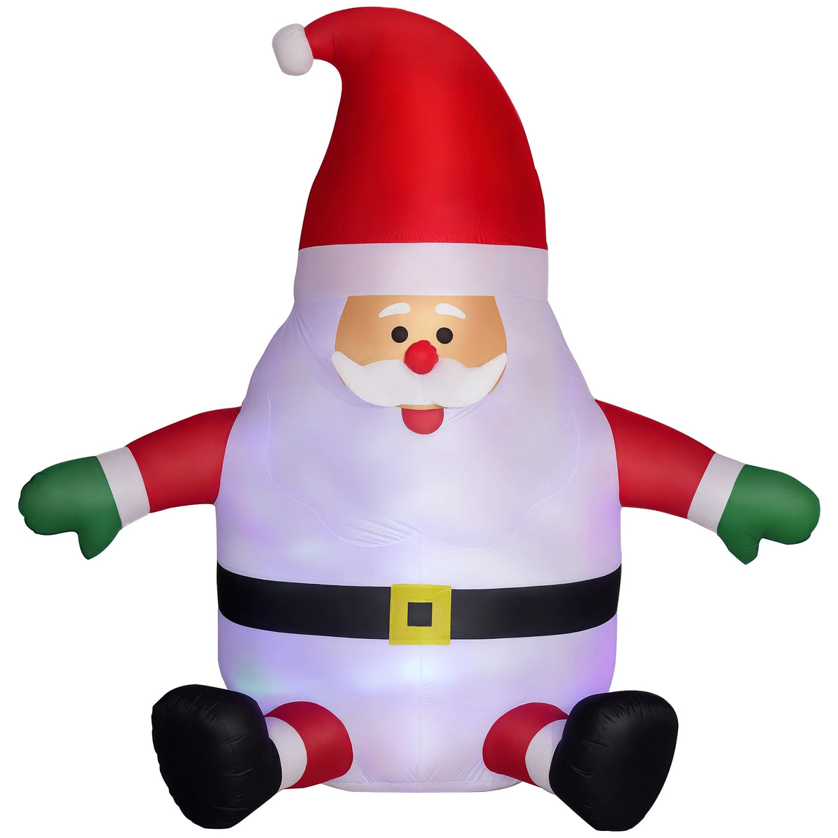 Northglow Inflatable Santa – Six Foot