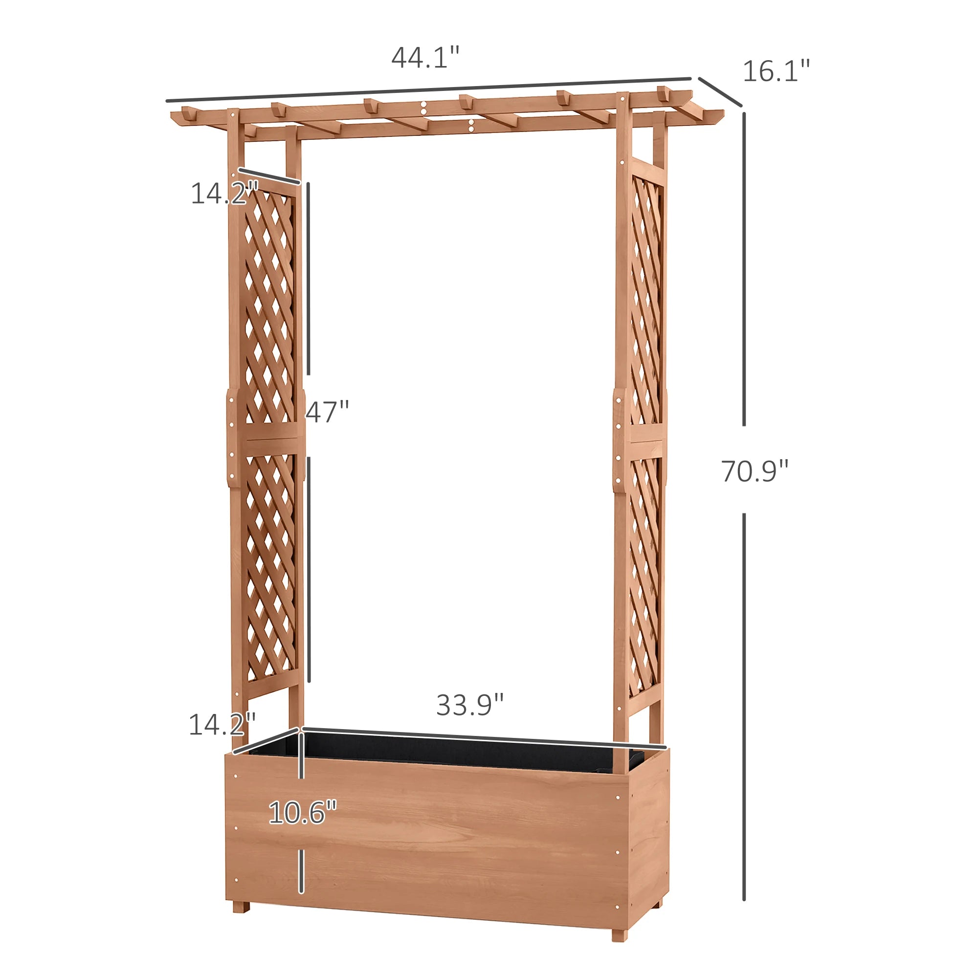 Verdarbor Elevated Garden Planter