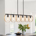 Delwick Linear Metal Chandelier