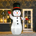 Northglow LED Snowman Inflatable – 8 ft