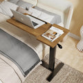 Finessebloom Adjustable Rolling Overbed Table