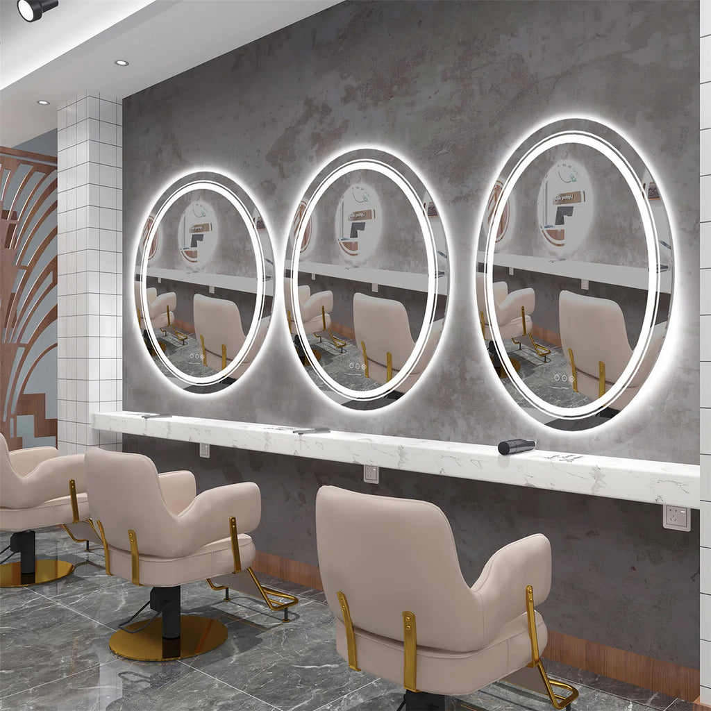 August Oval LED Bathroom Mirror