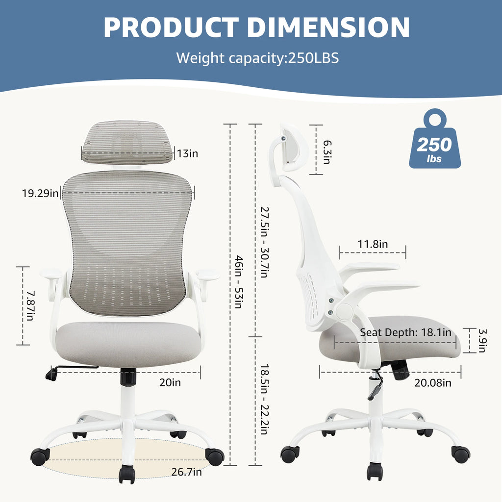 Merriton Ergonomic Mesh Office Chair