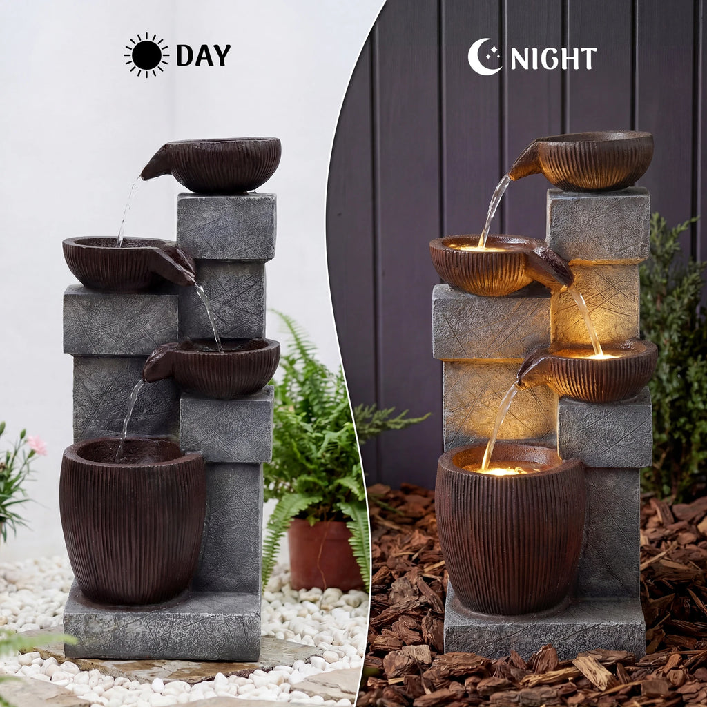 Calverden Cascading LED Fountain