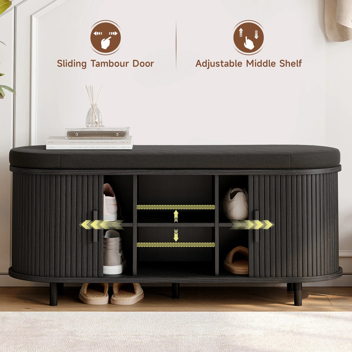 Halowhisper Shoe Storage Bench