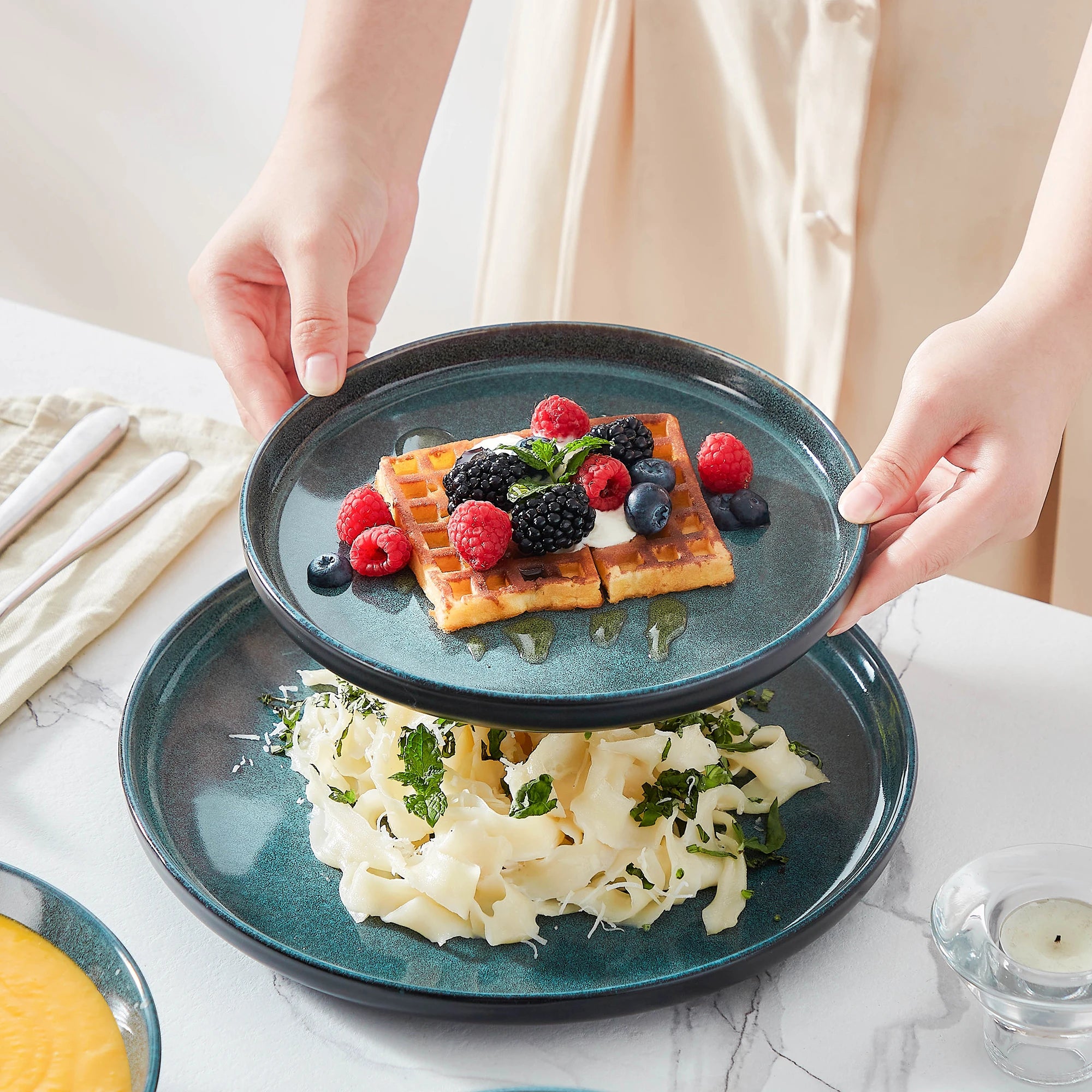 VANCASSO PLAYB Reactive Glaze Stoneware Dinnerware