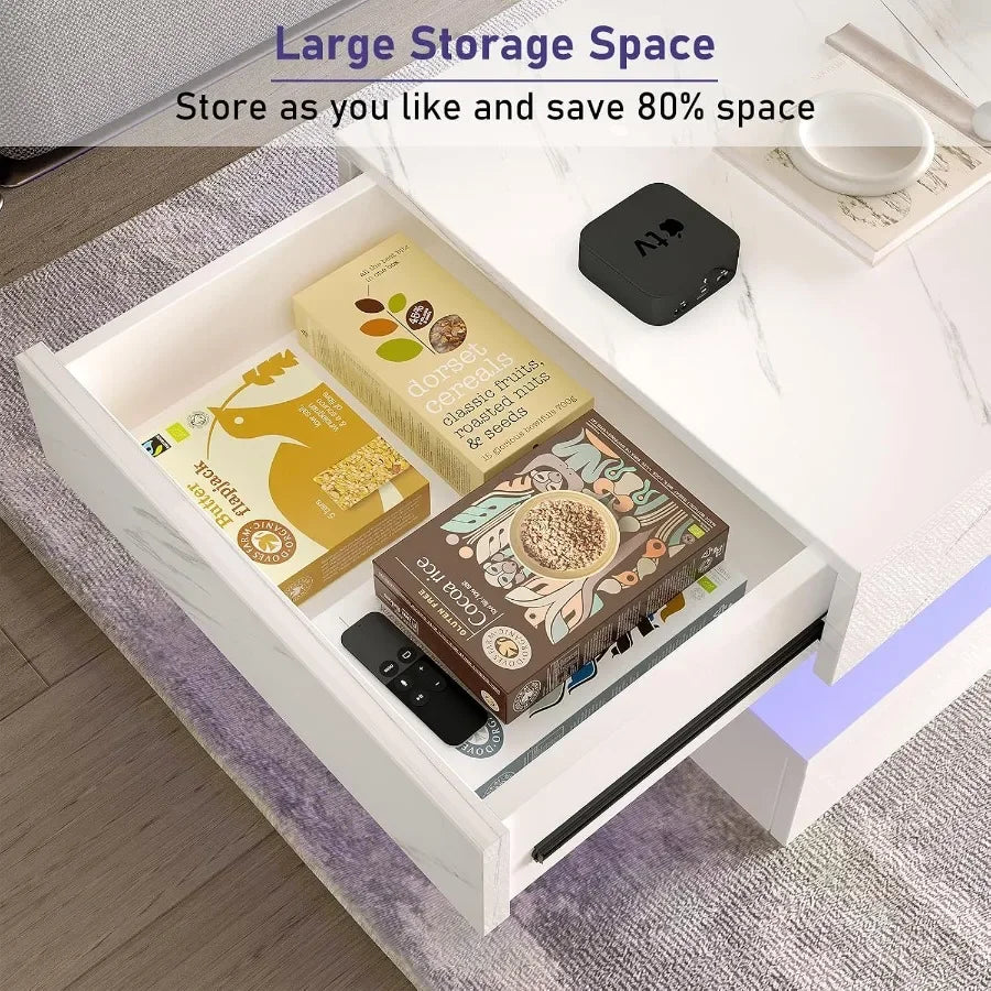 Storage-drawer close-up with visible slide hardware