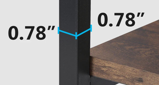 David Industrial Bookshelf