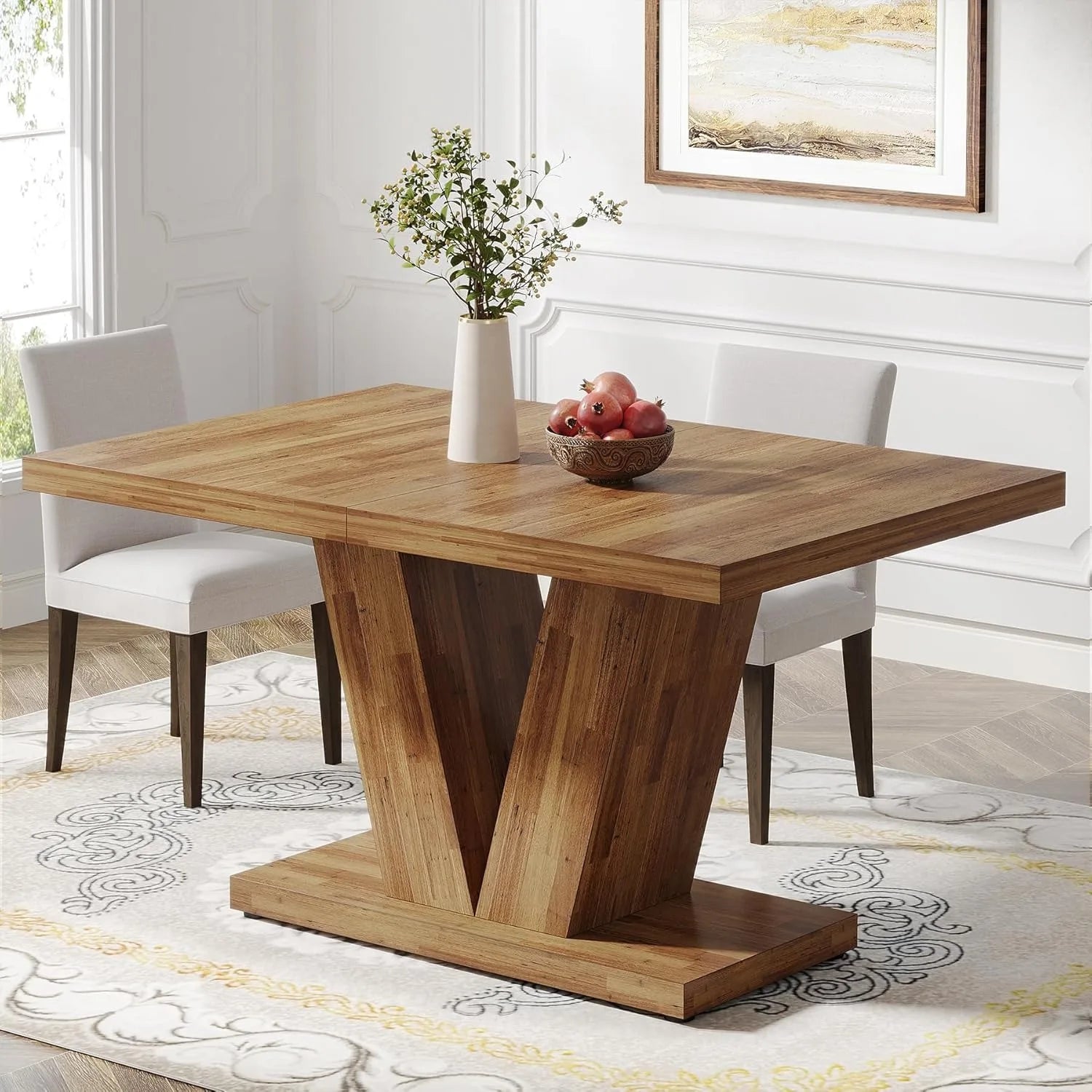 Jillian Pedestal Dining Table