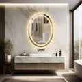 August Oval LED Bathroom Mirror
