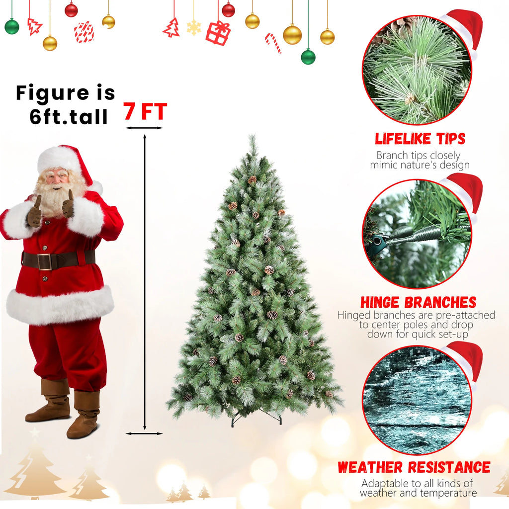 Everfrost Pinecone Christmas Tree