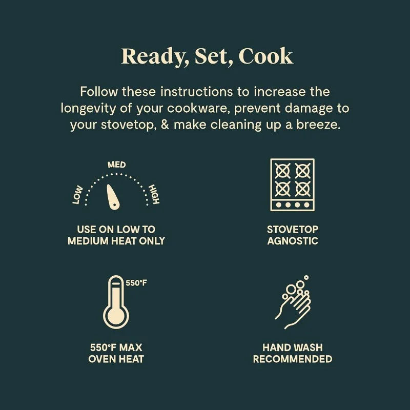 Caraway 12-Piece Non-Stick Ceramic Cookware Set in 8 Colors | Non-Toxic