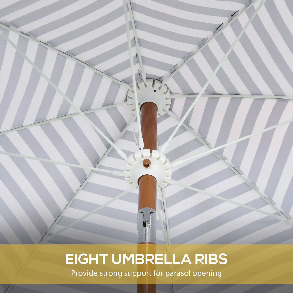 Marisol Fringe-Tilt Patio Umbrella – Blue