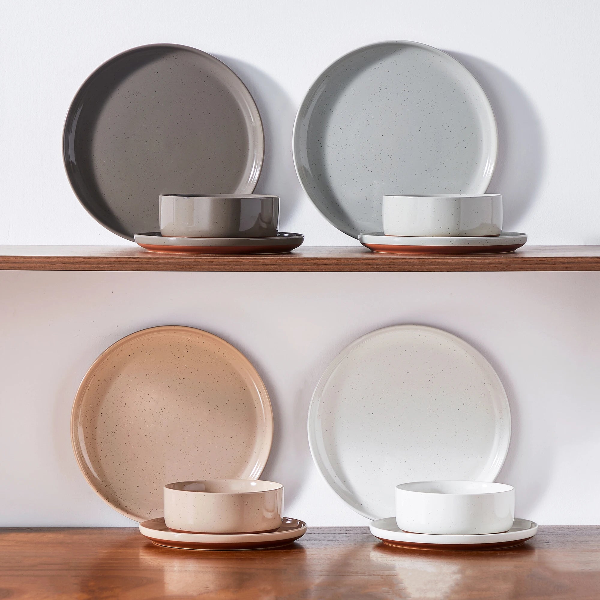 MALACASA TARA Stoneware Dinnerware Set