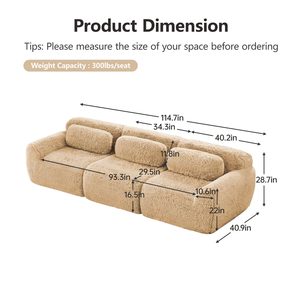 Bellford Plush Modular Sectional