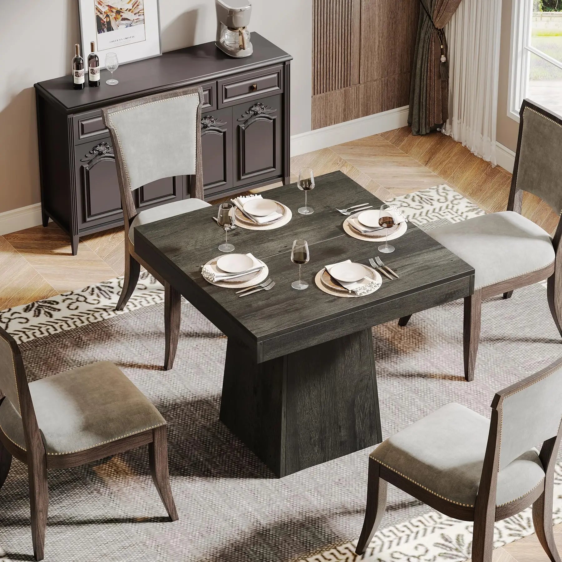 Tavira Square Pedestal Dining Table