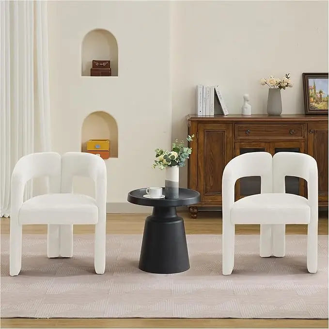 Marlowe Upholstered Barrel Dining Chairs – Set of 2
